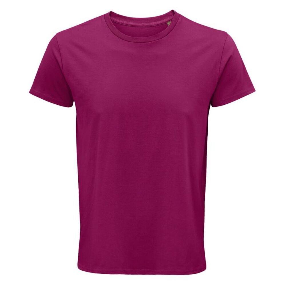 SOLS Mens Crusader T-Shirt / Fuchsia
